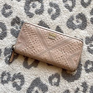 Coach All Leather Wallet